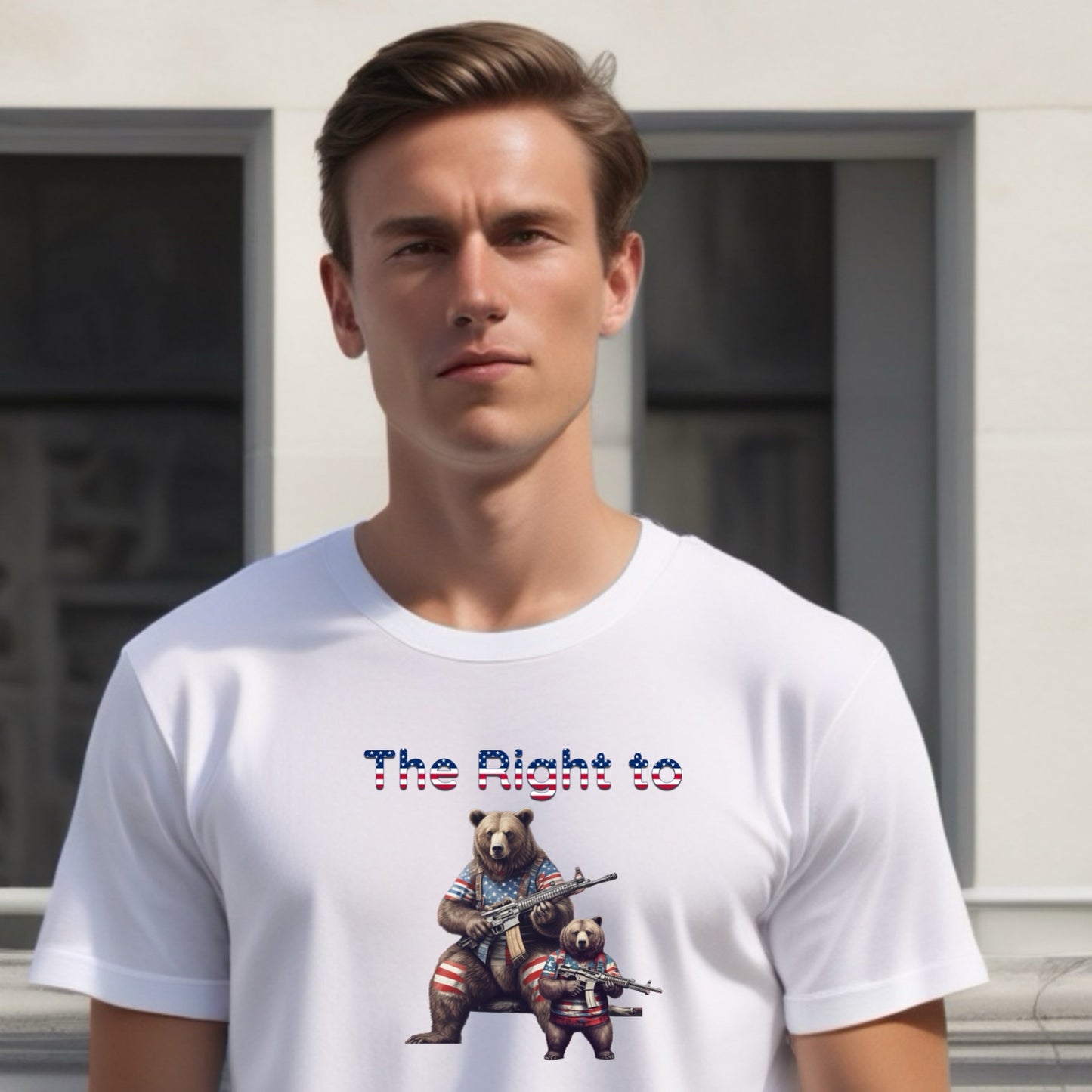 Mens Right to Bear Arms T-Shirt