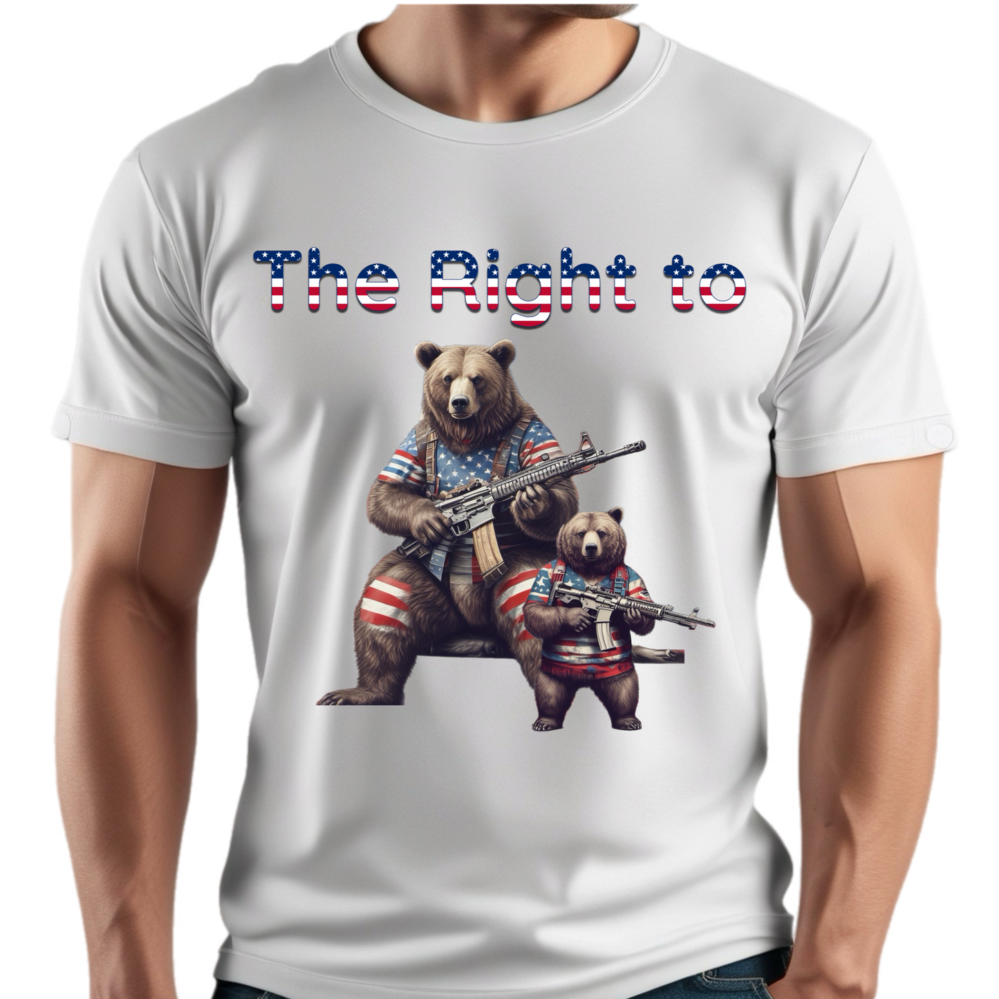 Mens Right to Bear Arms T-Shirt