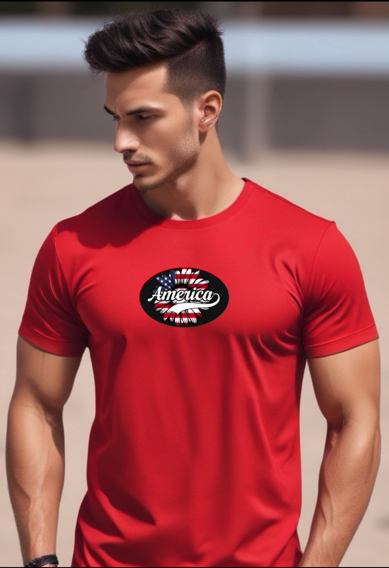 Mens America Tshirt